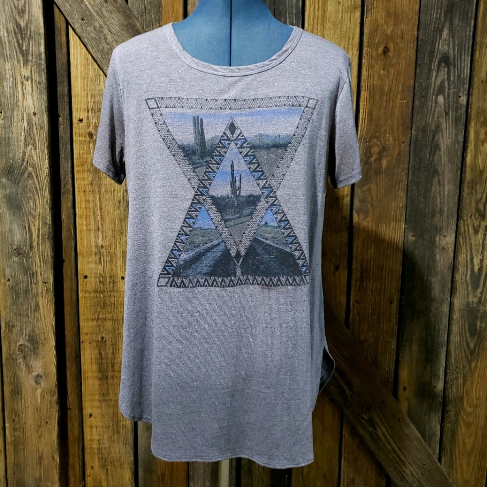 Open Back Tunic Tee